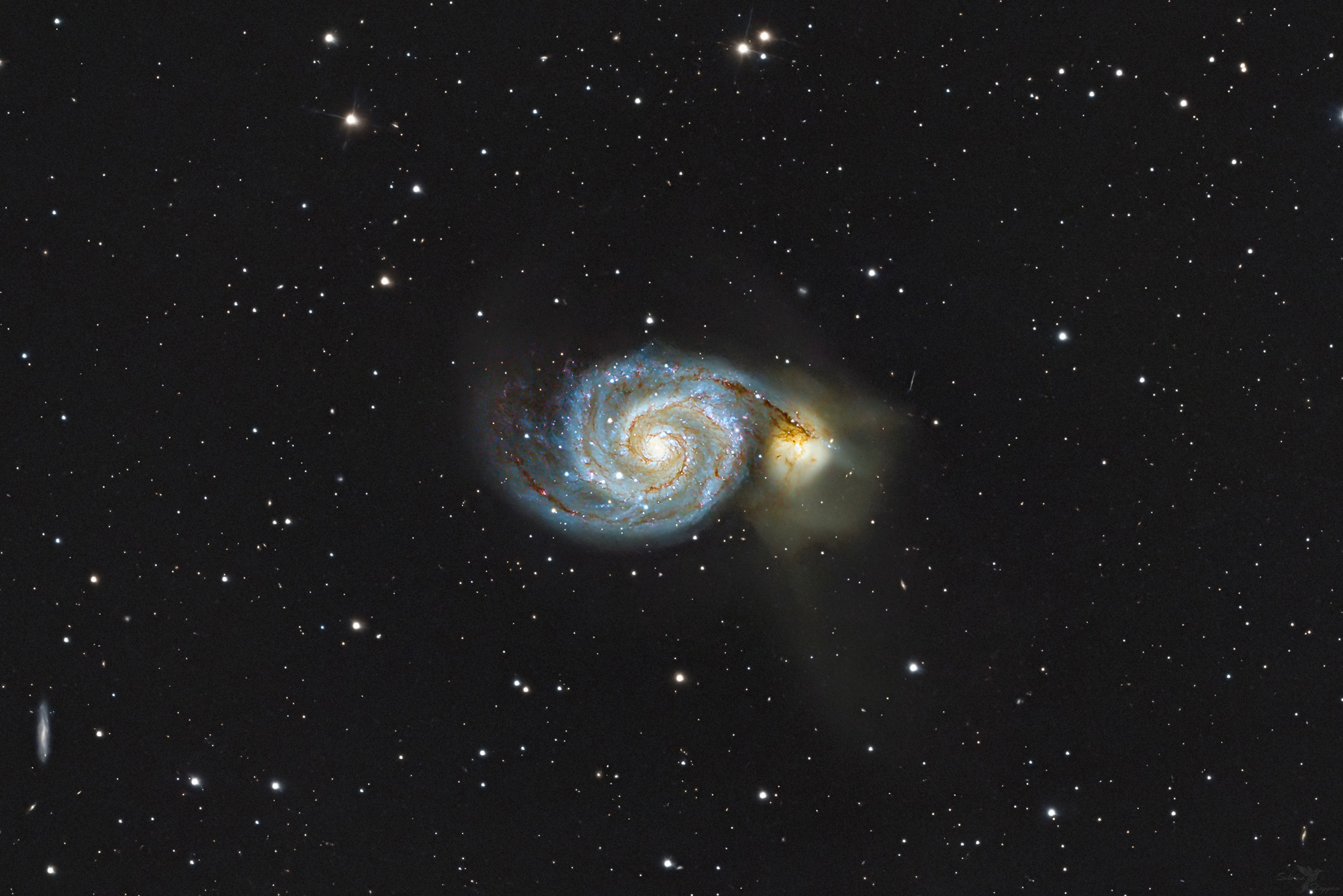 Whirlpool-Galaxie