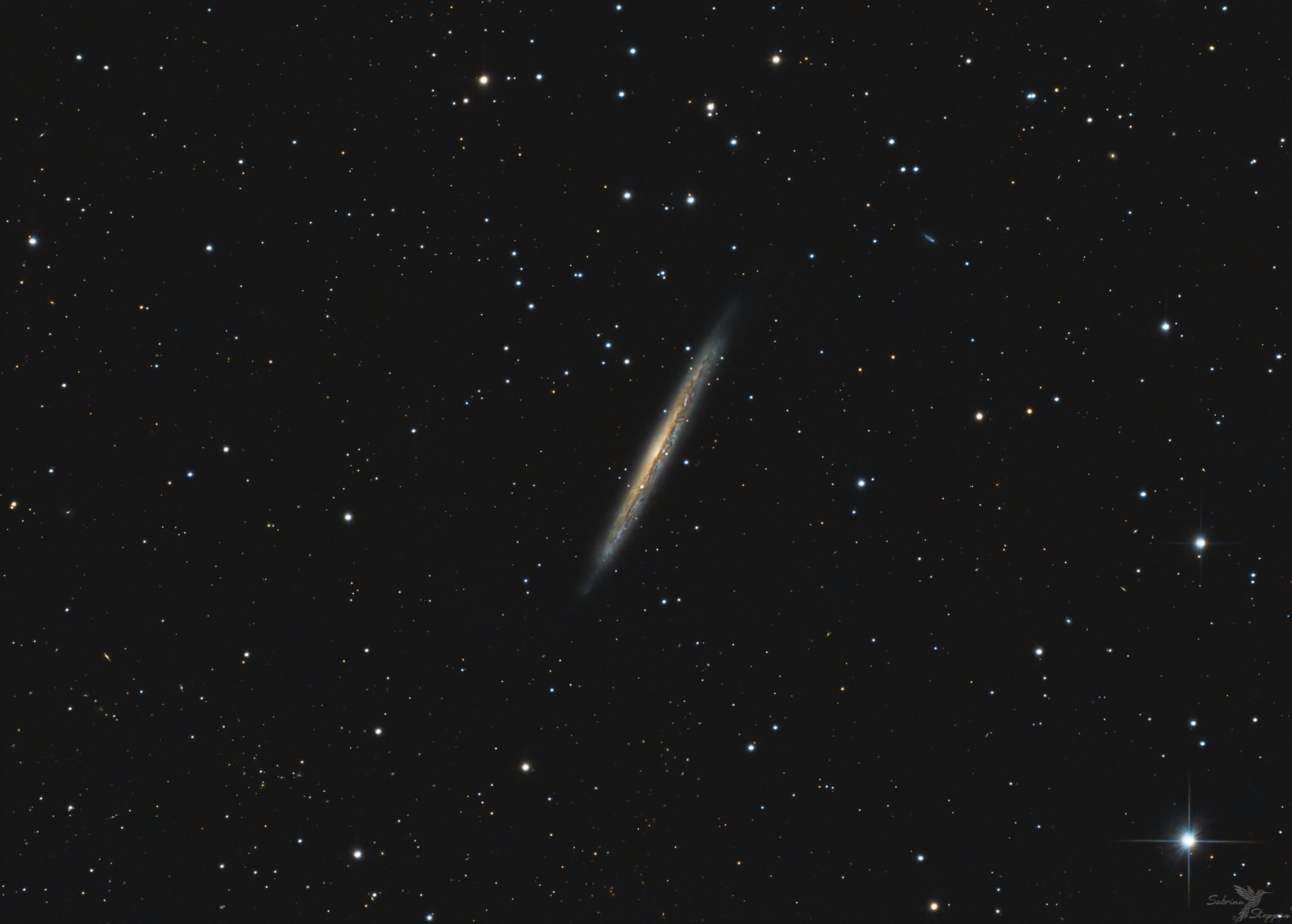 Splittergalaxie NGC 5907